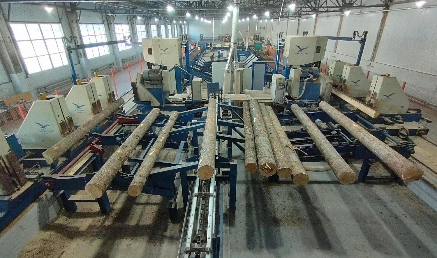 Автоматизация лесопильного оборудования